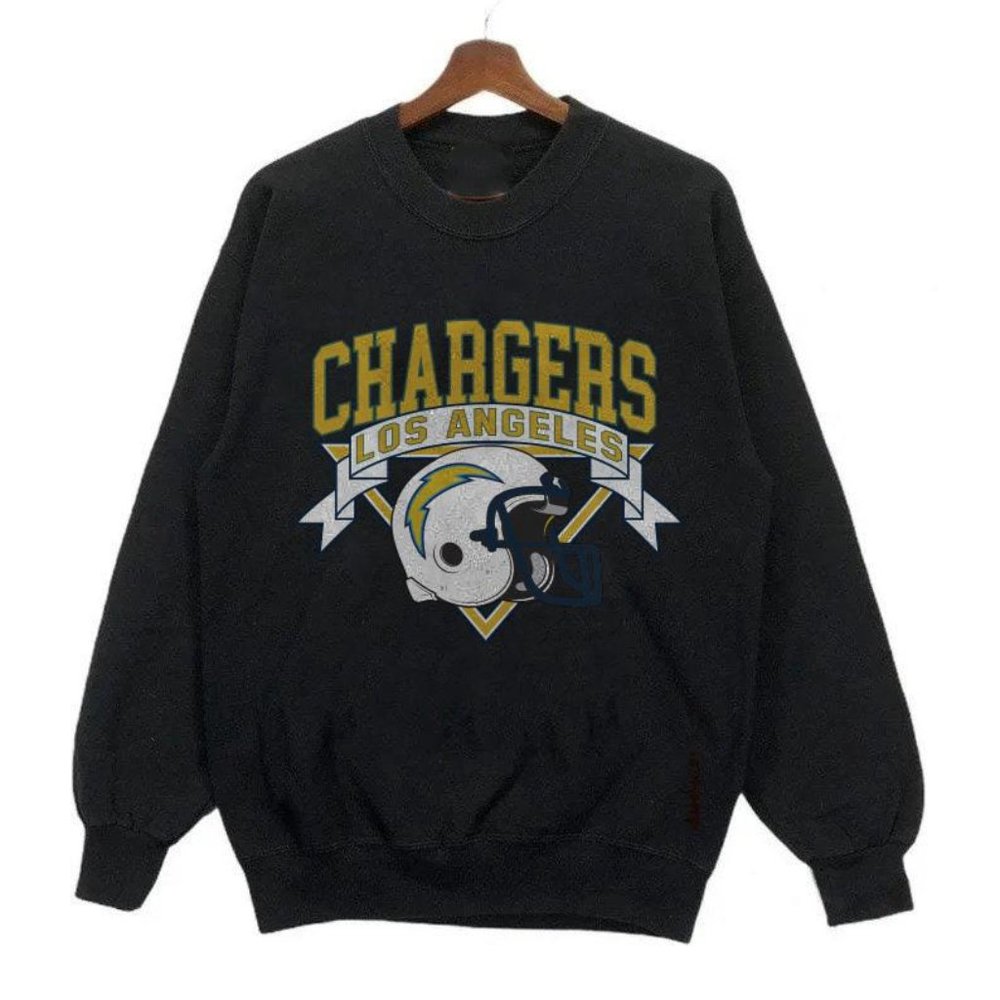 Los Angeles Chargers Football Sweatshirt shirt black 1996 retro